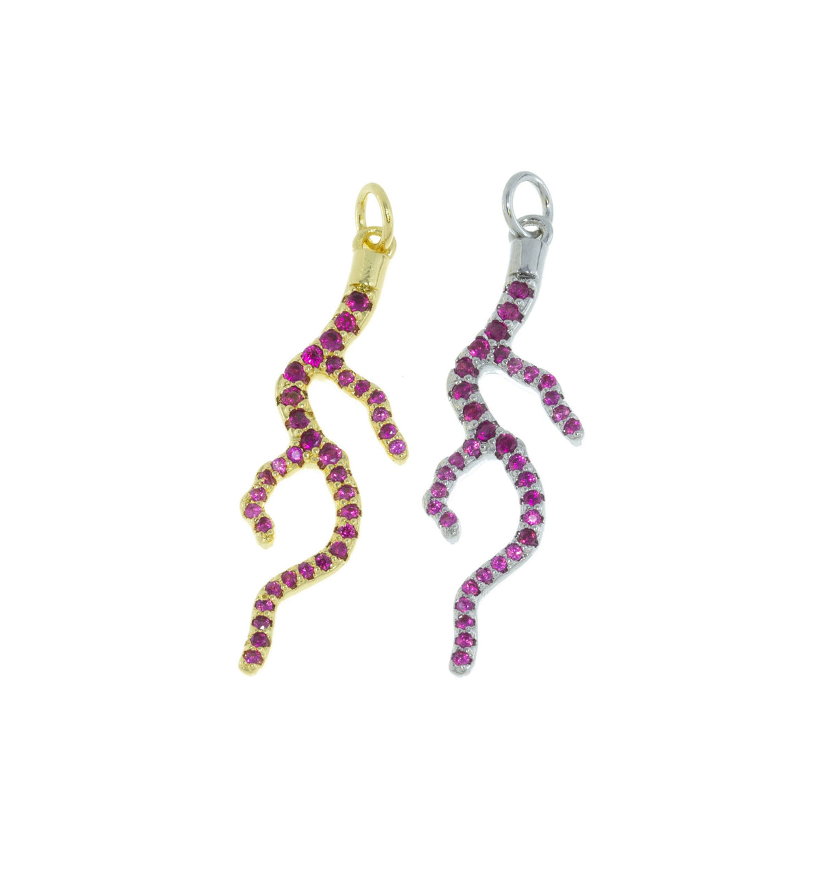 Gold Or Silver Branch Coral Charm,Branch Ramose coral Charm,Nautical Branch Coral Charm,Acroporid Branch Coral Charm,CPG590