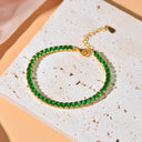 Tennis Bracelets,Classic And Timeless Design,Diamond Tennis Bracelet with Adjustable Closure.