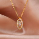 Marquise Shape Micro Pave Connector Charm For Bracelet Or Necklace,CPG325