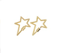 Gold Shooting Star Clasp With Screw,Carabiner Star Clasp,Large Star Enhancer Gold Clasp For Jewelry Making,Clasp For Chain Jewelry,CLG158