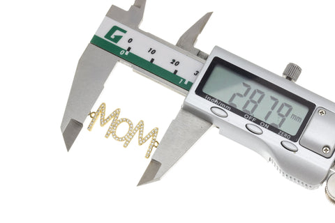 Mom Monogram Charm For Bracelet Making,Mom Word Monogram Bracelet Connector Charm,Mother’s Day Gift,1 pc,5pcs or 10pcs,CNG048