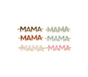 Mama Word Connector Charm For Bracelet,Monogram Mama Connector Bracelet Charm,Gold Mama Bracelet Charm With Enamel,CNG154
