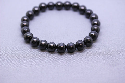 Natural Shungite4mm,6mm,8mm,10mm Stretchy Bracelet, Wearable EMF Prrotection, Root Chakra, Meditation, Protection, Detox,  WHOLESALE