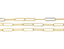 Gold Elongated 22MM Paperclip Chain,Paperclip Chain For Jewelry Making,Large Paperclip Chain For Necklace And Bracelet,CHG0084