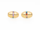Tube Barrell Spacer Bead,CZ Gold Spacer Bead ,Large Hole Spacer Bead For Elastic Cord,Chain Or Leather Cord,SPG011
