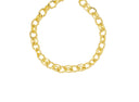 Gold Oval Link Chain,Oval Rope Link Chain For Jewelry Making,Oval Chain For Necklace And Bracelet,Alternating Oval Chain,CHG097