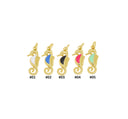 Dainty Seahorse Charm,Little Seahorse charm for necklace,Gold Seahorse Charm For Bracelet and earrings, WHOLESALE,CPG490