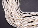 6mm MOP Round Beads, AAA Quality, Full Strand, 15.5 inches, Perfect for dainty Jewelry or Multi Strand Design, 6R04