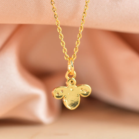 Pave Pendant: Bee Charm (DIY) for Necklace and Bracelet Making