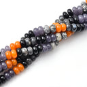 Harvest Moon Dusk,5x8mm rondelle beads, REJ365