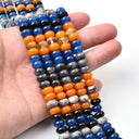 Cosmic Dust, 5x8mm rondelle beads, REJ368
