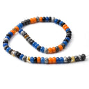 Cosmic Dust, 5x8mm rondelle beads, REJ368