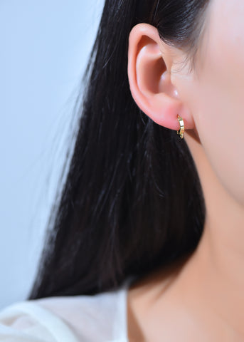 Gold Earring For DIY Jewelry, Earring Making Findings,EAC-108