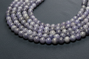 Blue Violet Tanzanite Round beads, 8mm