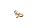 Bow Tie Necklace Connector Charm,Gold Bow Tie CZ Connector Charm,Pave Bow Tie  For Jewelry Making,CNG019