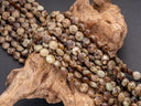 Natural Green Garnet Faceted Disc Beads, 8mm disc, Natural Green Garnet beads, Green Garnet Stone, Full Strand, DS016