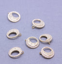 Gold or Silver Moon Tag Charm, WHOLESALE,CPG513-CPS513