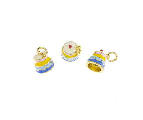 Jingle Bell Charm For Necklace Or Bracelet,sleigh Bell Charm,Gold Bell Charm,Bell Charm For Jewelry Making,Santa Clause Bell Charm,CPG583