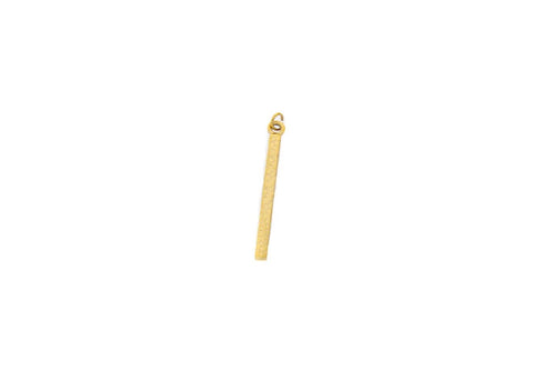 Water Proof, Tarnish Proof Multipurpose Earring Components, Teardrop, Hoop Shape, Gold Column, Boho Chic Accessories, SSPG024-26