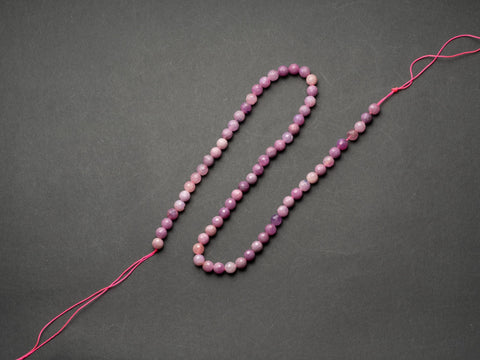 Real Genuine Natural Purple Pink Ruby Gemstone Faceted, 3 Different Styles, 8mm, 7mm, 6mm FR127, FR153, FR128