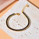 Tennis Bracelets,Classic And Timeless Design,Diamond Tennis Bracelet with Adjustable Closure.