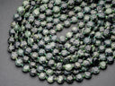 AA Natural Kambaba jasper Star Cut Disc Beads, 12mm disc, Full Strand, DS021