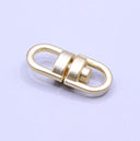 Gold Swivel Connector Links ,Links Rotate 360º For Smooth Connection,Very Versatile Item For DIY Projects,CLG064