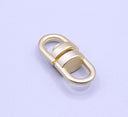 Gold Swivel Connector Links ,Links Rotate 360º For Smooth Connection,Very Versatile Item For DIY Projects,CLG064
