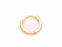 Gold Minimalist huggie hoops, 12mm Small huggie hoops, Earring Hoops, 12mm Huggies, Minimalist Earrings, Hypoallergenic, ERG310