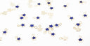 20 pcs of Gold Enamel Stars black, white, light yellow, turquoise, hot pink, baby pink, red, navy blue CPG570