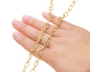 Twisted Oval Rope Chain,Gold Oval Rope Chain For Jewelry Making,Jewelry Making Supply,CHG150