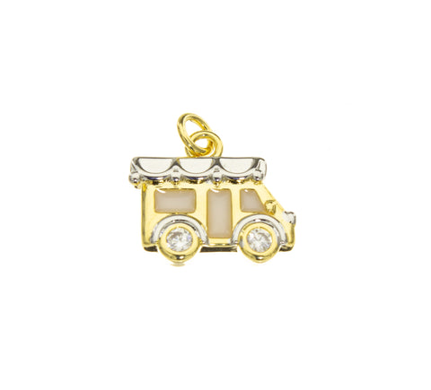 Overlanding Enthusiast Gift,Gold Overlanding Charm,Overlanding Supply,Camping Car Charm For Necklace Or Bracelet,CPG031