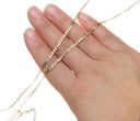 Gold 2.5mm Curb Cuban Chain,Dainty Curb Chain For Jewelry Making,Cuban Curb Chain For Necklace And Bracelet,CHG0086