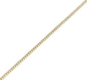 Gold Curb Link Chain,Flat Curb Chain For Jewelry Making,4mm Shiny Curb Chain,CHG030