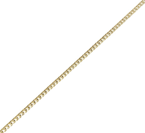 Gold Curb Link Chain,Flat Curb Chain For Jewelry Making,4mm Shiny Curb Chain,CHG030
