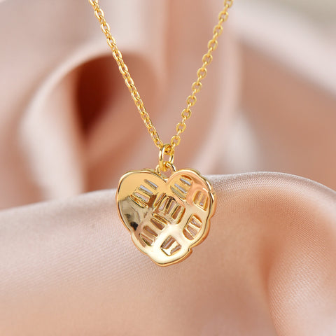 Micro Pave 14K Gold Over Brass Heart Charm ,Baguette  Heart Charm, Gold Heart Charm,CPG229