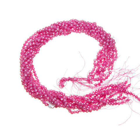 4mm Micro Faceted  Round AAA Zircon Beads,Round Zircon Faceted  Beads,3 Different Colors Of Sparkly Round Beads.E1-E2-E7