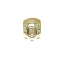 18K Gold spacer Bead With CZ, Minimalist Jewelry, Spacer Bead For Bracelet Or Necklace, CZ Spacer, SPG102