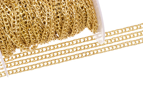 Chain With Interlocking links,Gold Braided Chain For Jewelry Making,Woven Gold Necklace Chain,Weaved Gold Chain For Bracelet,CHG100