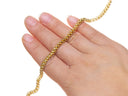 Gold Round Snake Chain,Round Lacy 4mm Chain,Gold Lacy Round Chain For Jewelry Making,Chain For Necklace And Bracelet,CHG0056