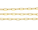 14K Gold Paperclip Chain,Paperclip Chain For Jewelry Making,Paperclip Chain For Necklace Bracelet And Anklet,CHG0096