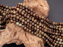 6mm, 8mm natural Green Pyrope Garnet beads, round beads, 6,8mm gemstone beads, full strands, stone of health, 6R08, 8R09