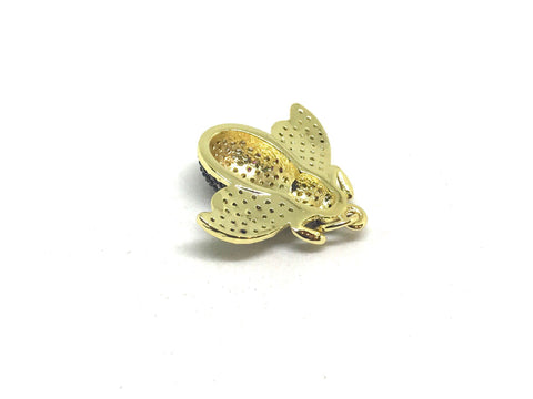 Colorful cz beetle pendant,CP185