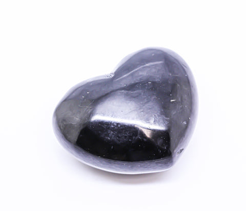 Large or Small Natural Shungite Hearts, Pocket Stone, Root Chakra, EMF protection, Meditation, Protection, Detox, Purification