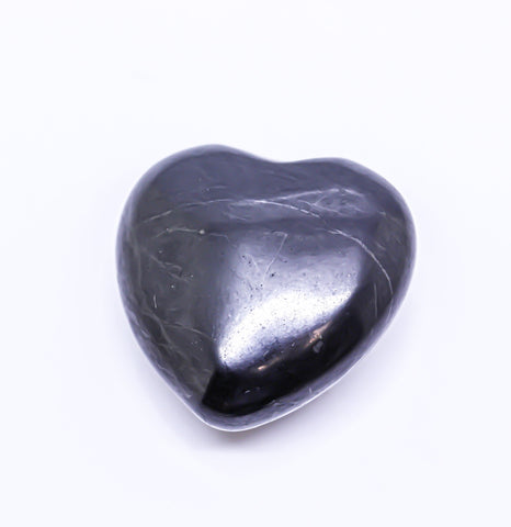 Large or Small Natural Shungite Hearts, Pocket Stone, Root Chakra, EMF protection, Meditation, Protection, Detox, Purification