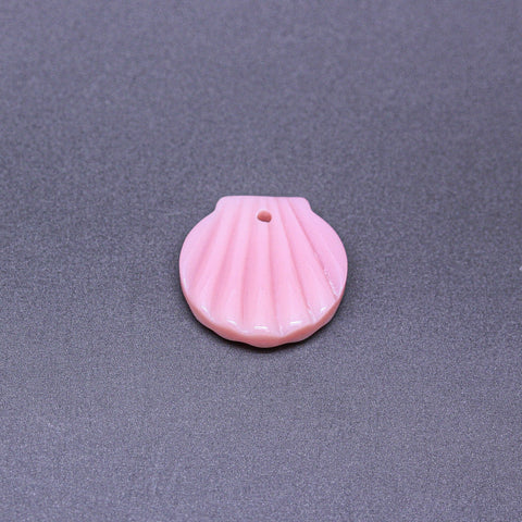 -2 pcs of Natural Queen Conch 12mm Shell Charms, Pendant, 1 pcs or 10 pcs, Sea Shell, Ocean Theme Jewelry, WHOLESALE