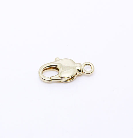 Large Gold&Silver Swivel Lobster Clasp, 18x7mm, Large gold Lobster Clasp, Turn 360 degrees, 20pcs or more, WHOLESALE,CLG061,CLS061