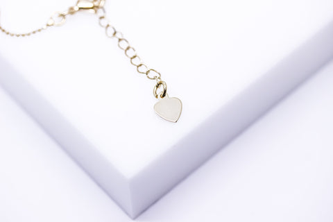 Gold 1mm Beaded necklace,Water-Resistant,16" Mini beaded Necklace, Great for Charm Layering,1 inch extension, 1pc or 12 pcs,WHOLESALE,NKG001