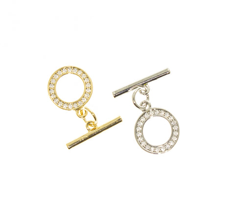 Gold And Silver Toggle Clasps,Toggle Clasp ,Toggle Clasp Wholesale,Options 1pc,5pcs,10pcs  CLG001,CLS001