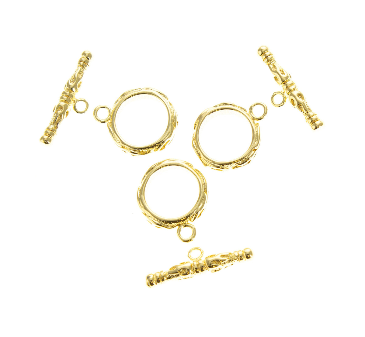 Circle Toggle Clasp,Gold Toggle Clasp,Toggle Clasp For Jewelry,Lariat Necklace Clasp,CLG036